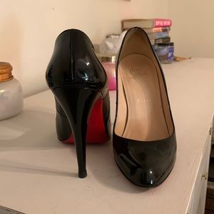 Christian Louboutin Black Patent Pump